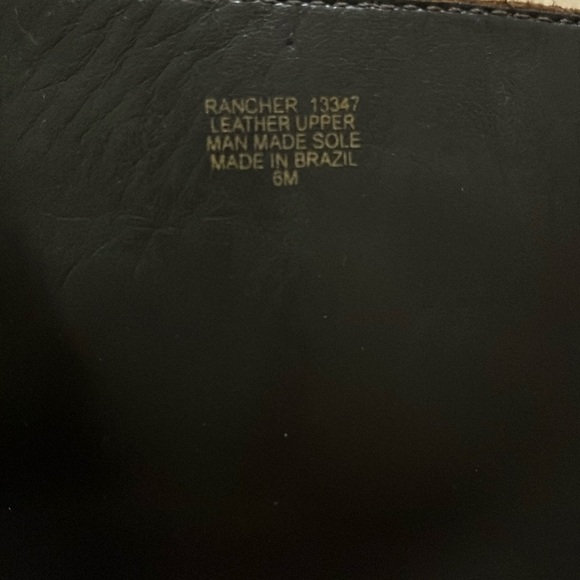 Matisse "Rancher" Brown leather boots size 6 - Picture 5 of 7